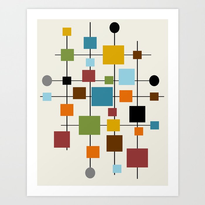 Mid-Century Modern Art 1.3 Kunstdrucke Mid-Century Modern Art 1.3 Kunstdrucke