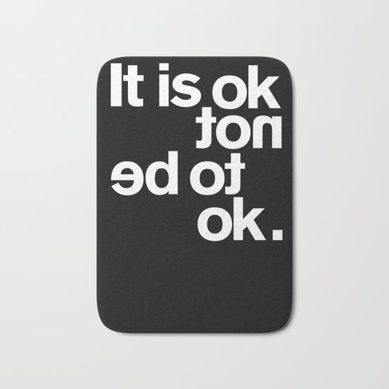 IT IS OK Bath Mat