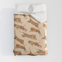 Tigers for Cheeks Duvet Cover