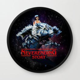 A Neverending Dustin Story Wall Clock