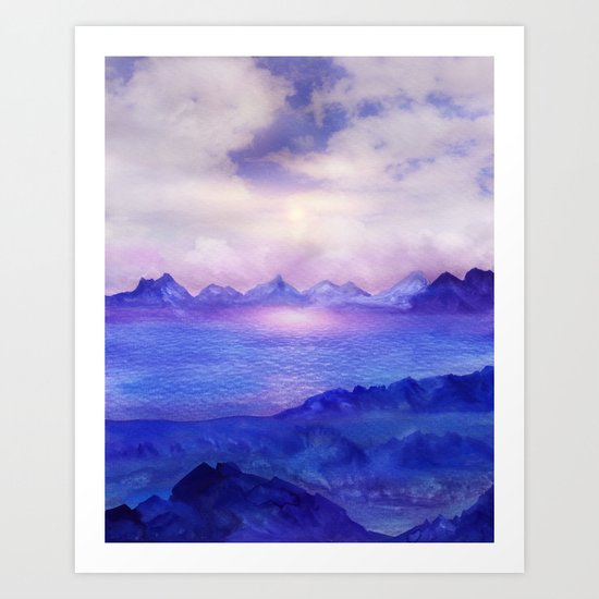 Wish You Were Here 04 Art Print