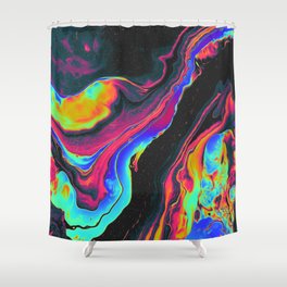 Holographic Shower Curtains Society6