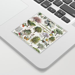 Adolphe Millot "Trees" Sticker