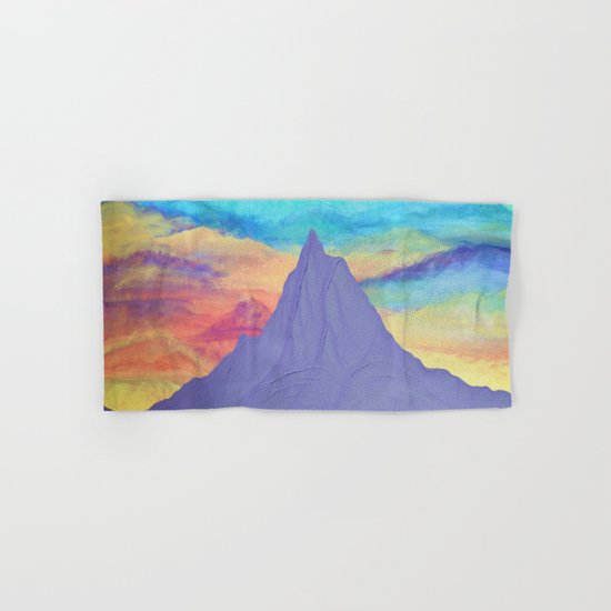 Mt. Hood Sunrise, Pacific Northwest Mountain Series Hand & Bath Towel