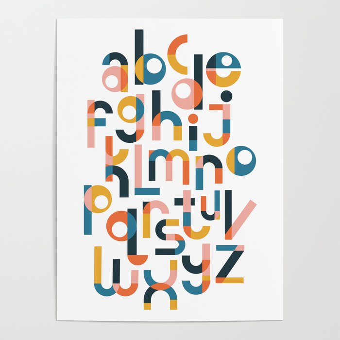 Alphabet Posters, Letters Posters