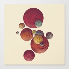 Gathering Planets #1 Canvas Print