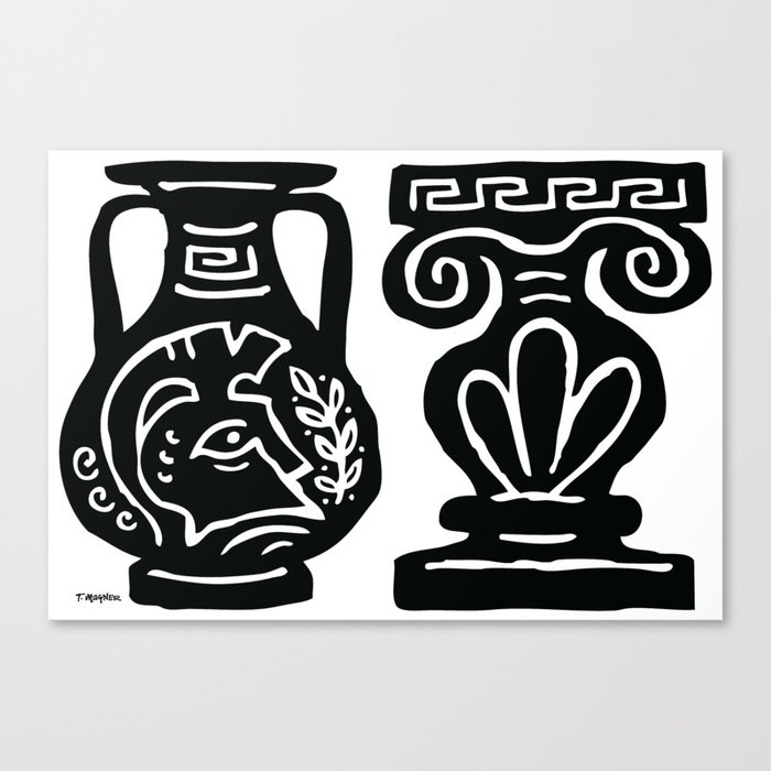 Corinthian Vase Canvas Print