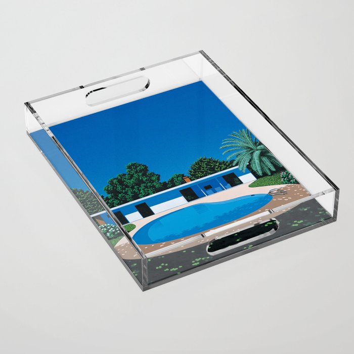 Nagai - Uptown Poolside - Architecture, 2000s Acrylic Tray