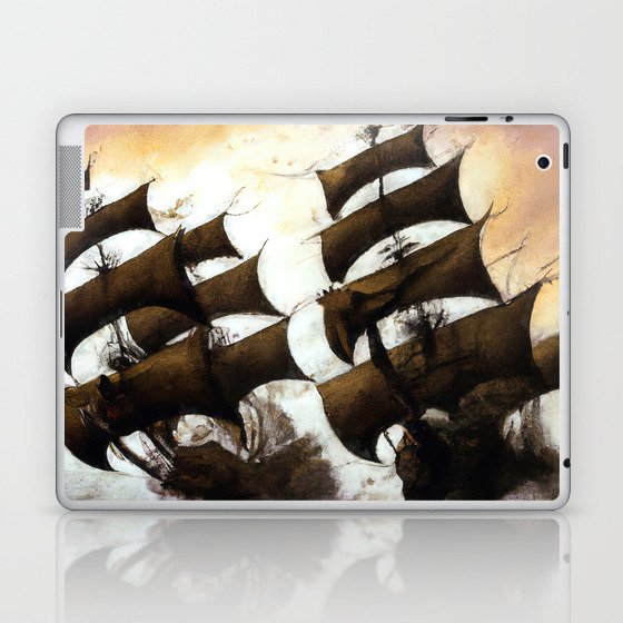 Battle on the High Seas Laptop & iPad Skin