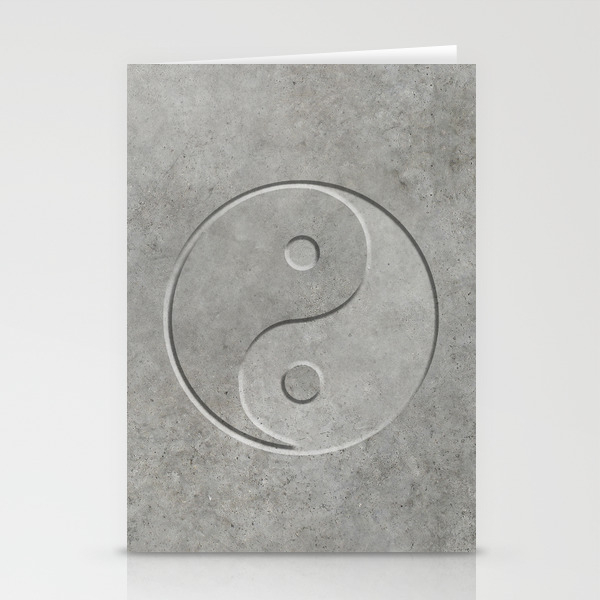 yin and yang symbol in stone yin and yang symbol in stone