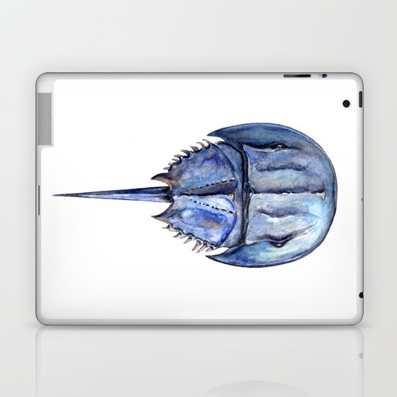 Blue Horseshoe Crab Laptop & iPad Skin