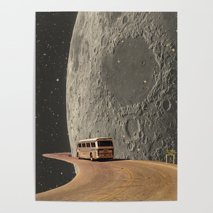 Moon Adventure Poster