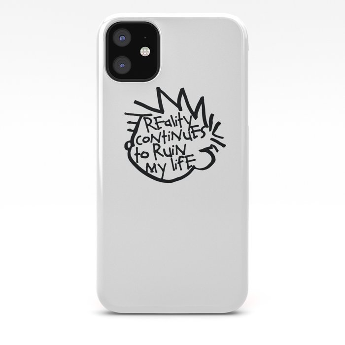Calvin Hobbes Inspired Iphone Case By Tattoodave Society6