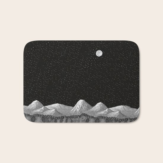 moon Bath Mat