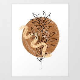 Earth Grounded Art Print