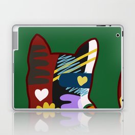 Abstract cat meow 2 Laptop Skin