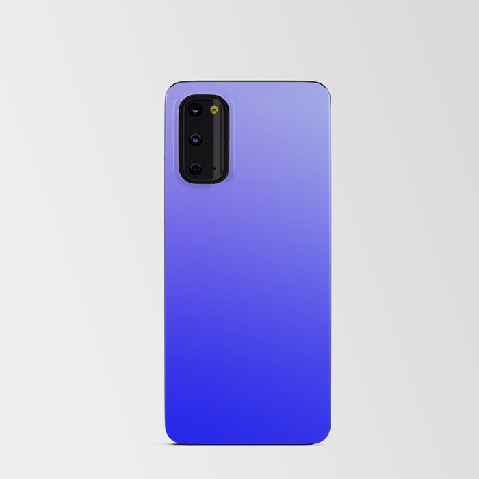 60 Blue Gradient 220506 Aura Ombre Valourine Digital Minimalist Art Android Card Case