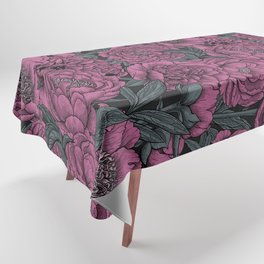Peony flowers Tablecloth