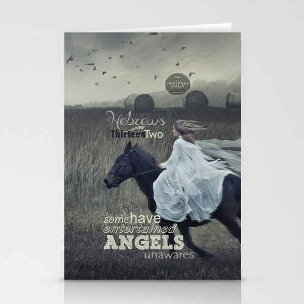 Angels Unaware Stationery Cards