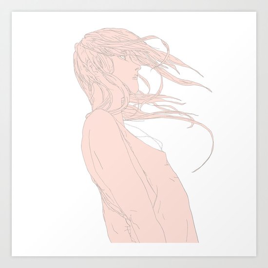 BLOWIN' IN THE WIND Art Print