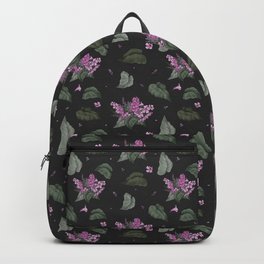 Dark Bouquet Foliage Backpack