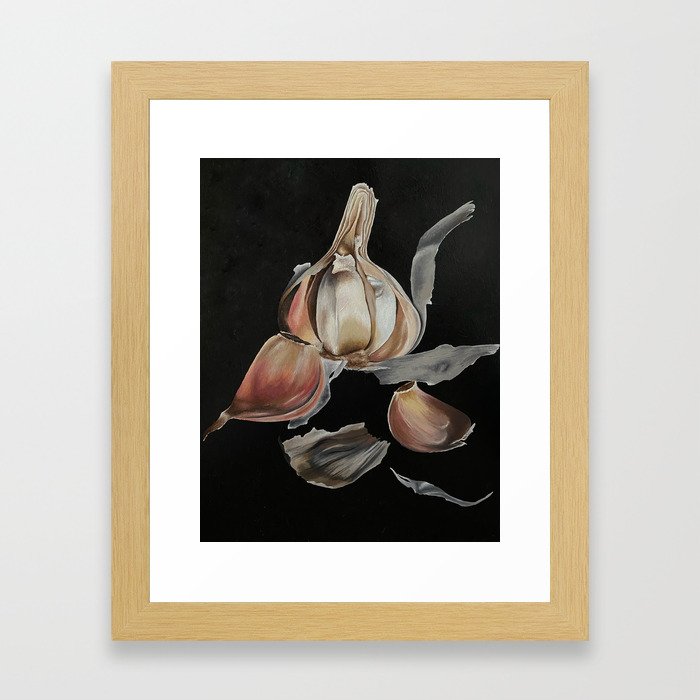 Garlic Framed Art Print