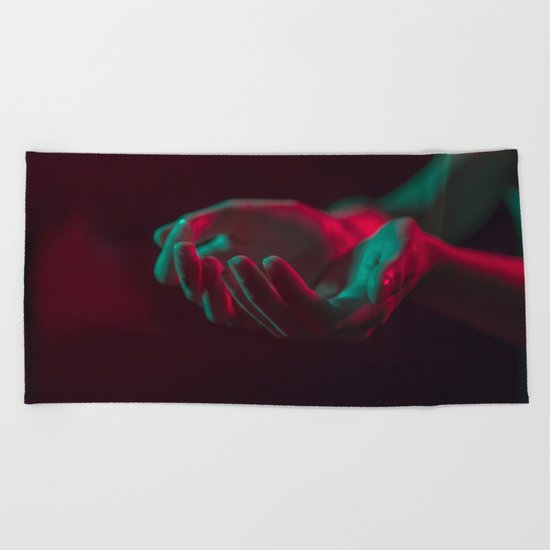 Hands 2 Beach Towel