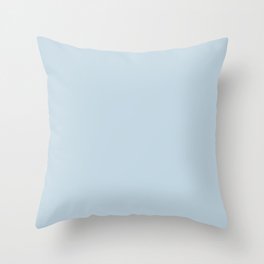 Pastel Series Candy Blue Throw Pillow
