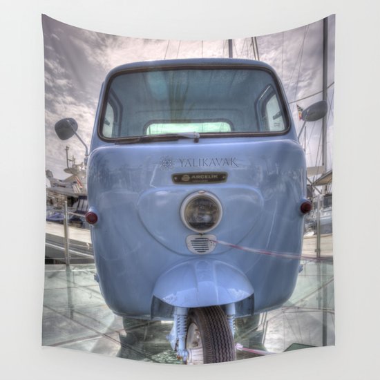Lambretta Arcelik Lambro 200 Wall Tapestry By Davidpyatt Society6