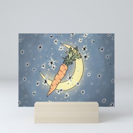 Space Carrot Mini Art Print