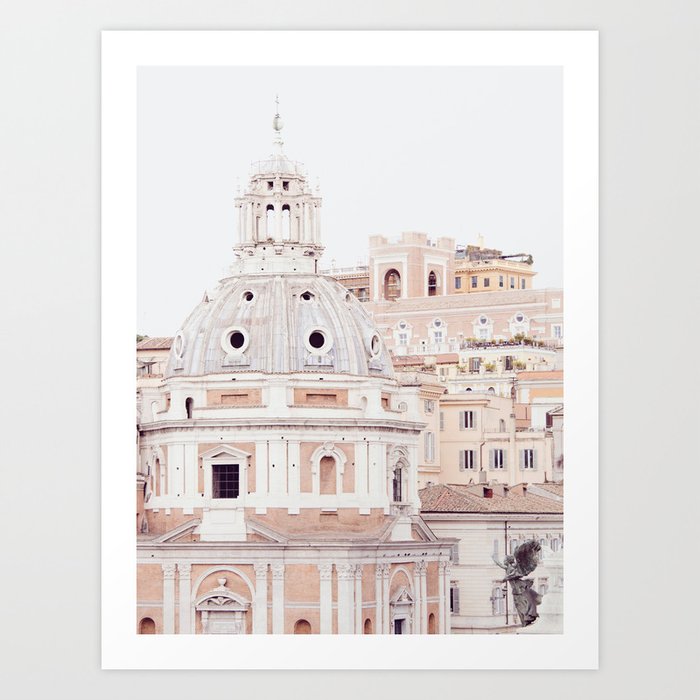 Pale Rome Art Print