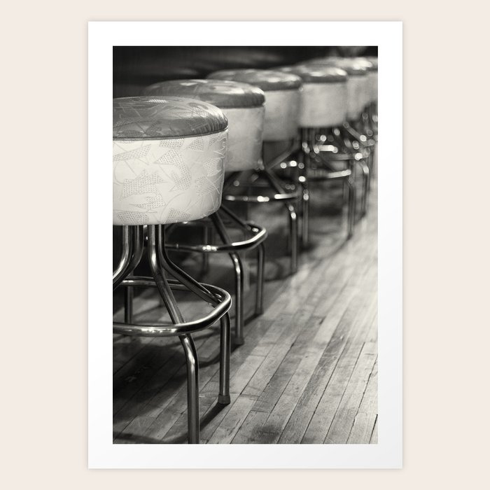 A Seat at the Bar Art Print by In This Instance Photography Society6