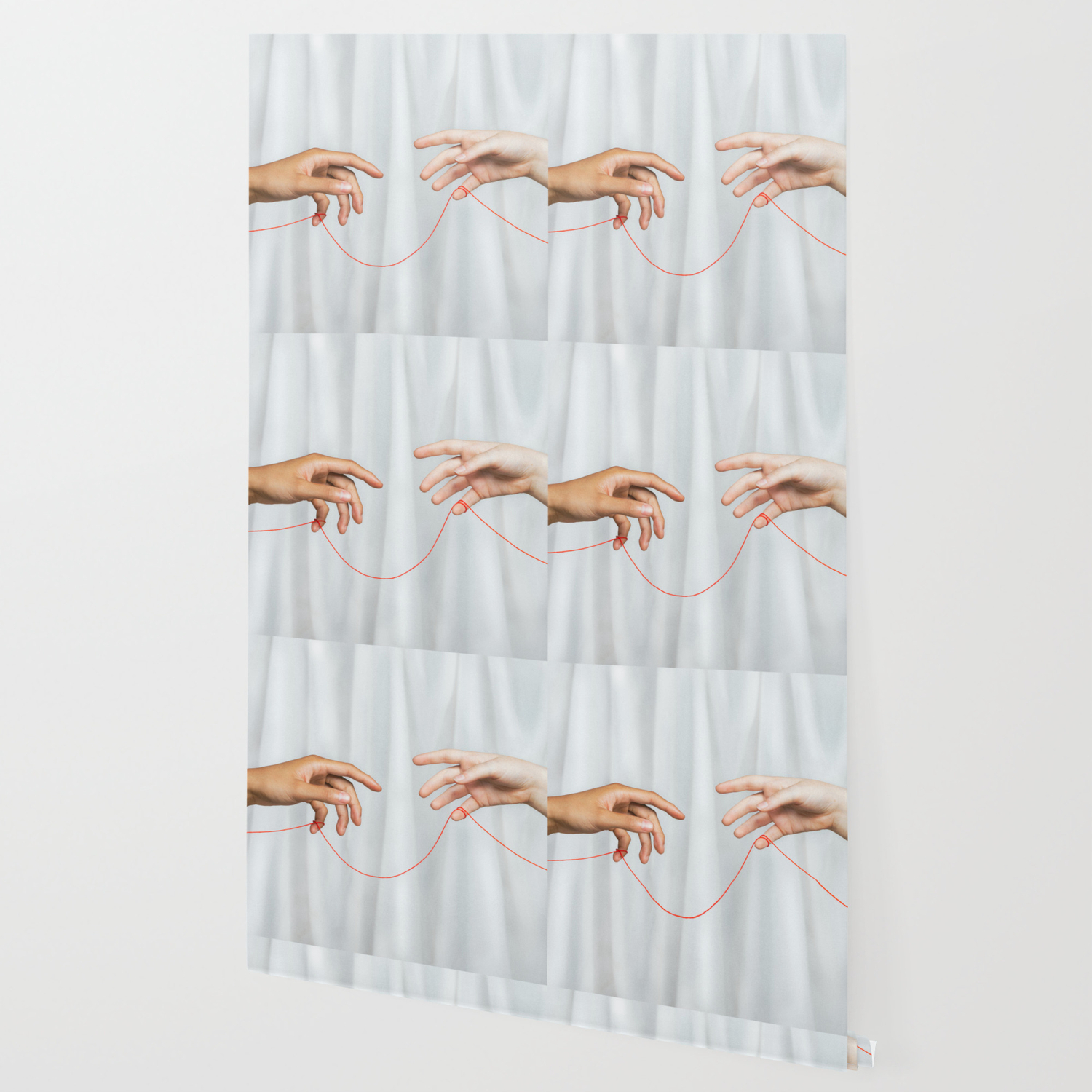 Red String Of Fate Wallpaper By Pipaluq Society6 Red String Of Fate Wallpaper By Pipaluq Society6