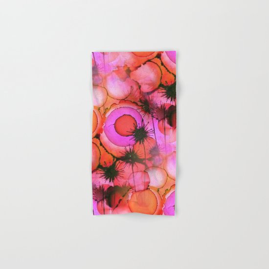 Palm Trees on Sunset Stains Hand & Bath Towel