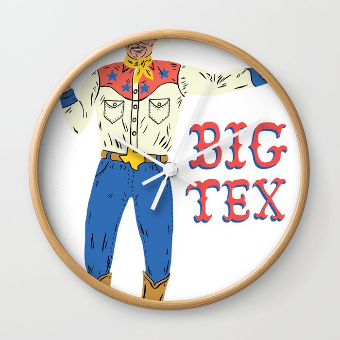 BIG TEX Wall Clock