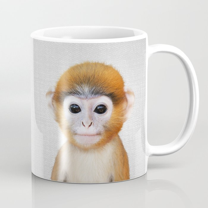 Baby Monkey - Colorful Coffee Mug