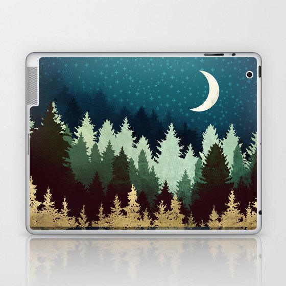 Star Forest Reflection Laptop & iPad Skin