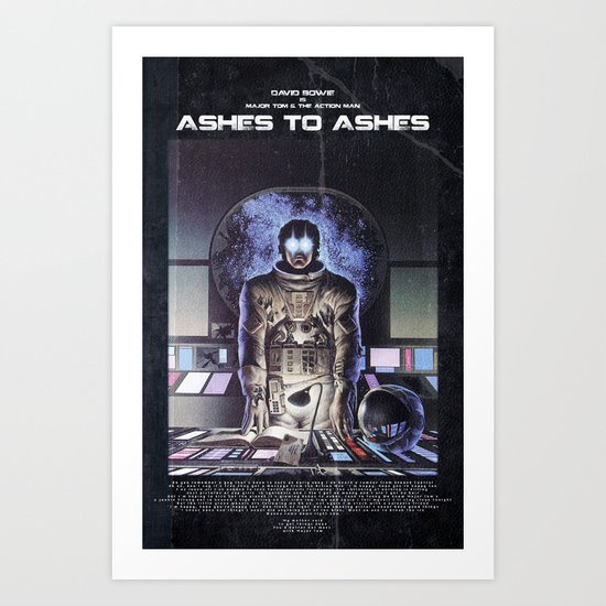ASHES TO ASHES Art Print