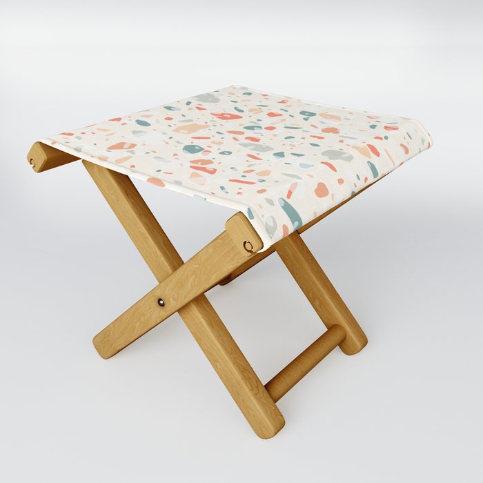 Terrazzo 9 Folding Stool