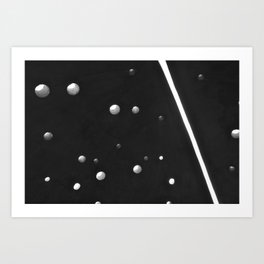 Solid and Void #1 Art Print | Light, Round, Black and White, Photo, Architecture, Digital, Mass, Circles, Holes, Sculpture 