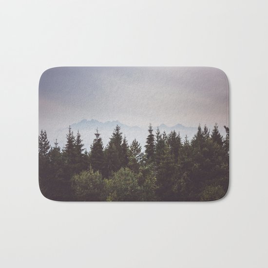 Mountain Range Bath Mat
