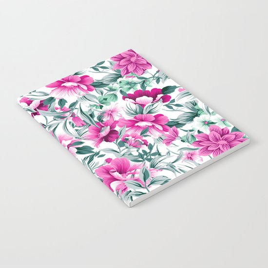 FLORAL PATTERN 92 Notebook