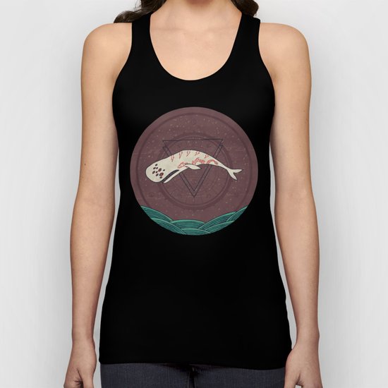 The Devil Roams These Waters Unisex Tank Top