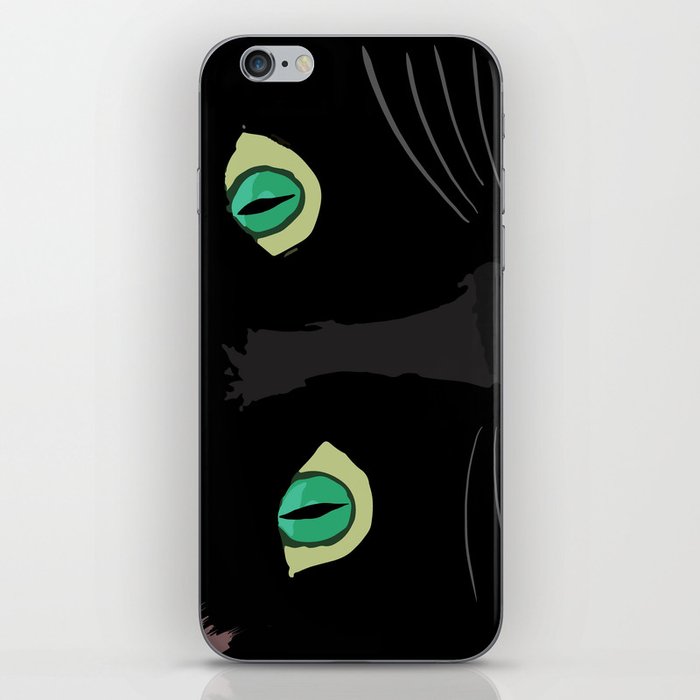 Maki cat face iPhone Skin