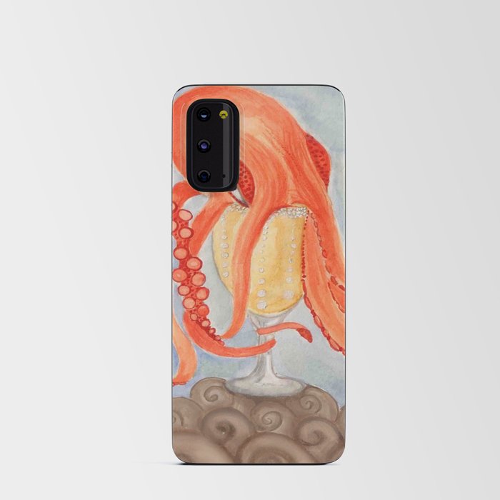 Drunk Octopus Android Card Case
