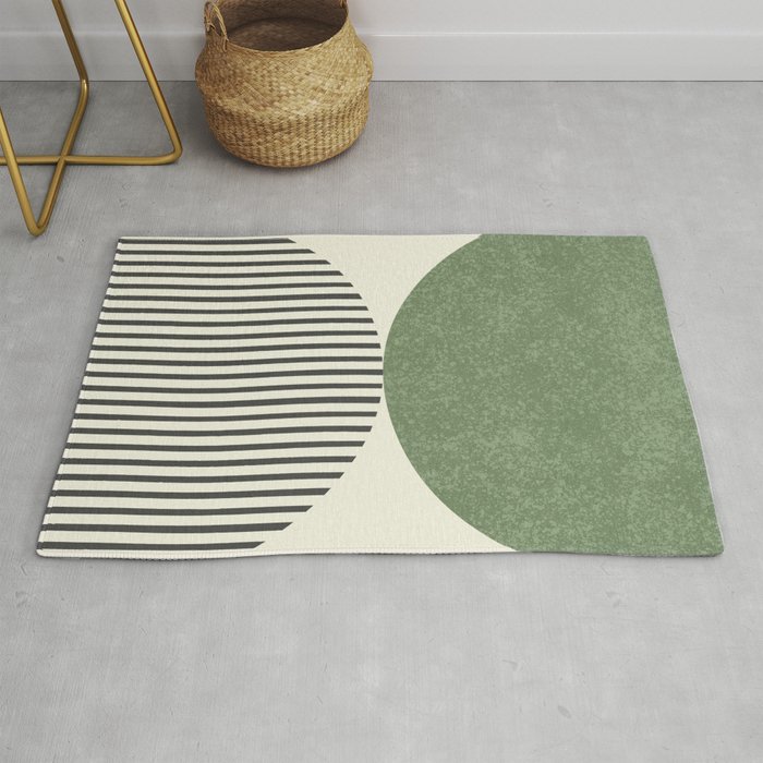 Durable Striped Floor Mat, Modern And Minimalist Entry Mat