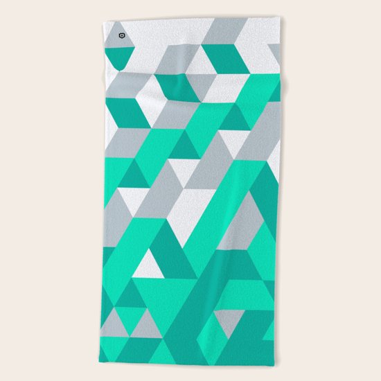 clyyrmynt Beach Towel