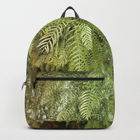 Green Tree. Vegetal Photography Backpack