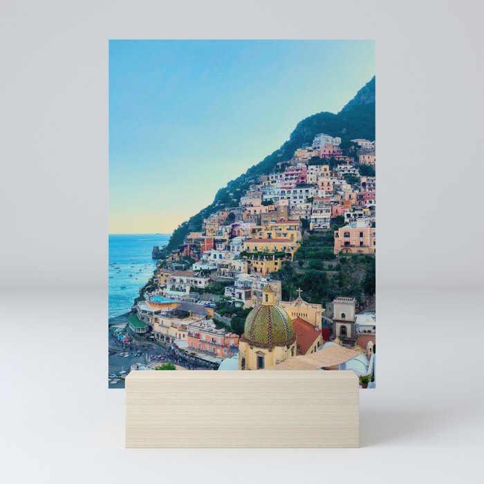 Franco's Bar- Positano Mini Art Print