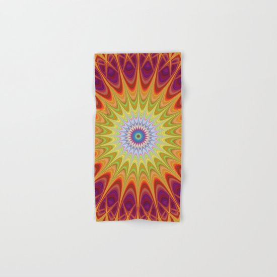 Mandala sun Hand & Bath Towel
